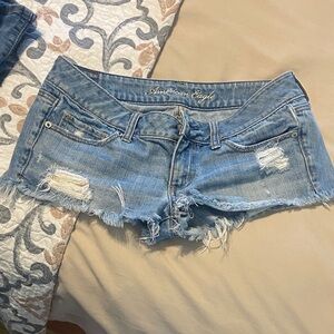 American Eagle Outfitters Distressed Jean Shorts